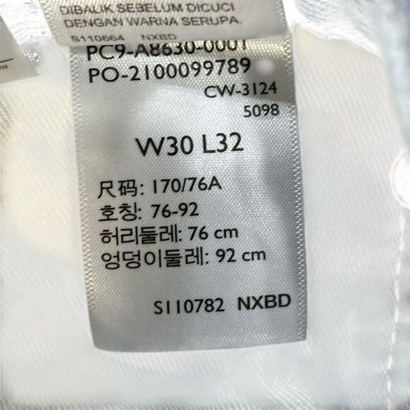 Vtg Levi's Men's Straight Jeans Blue Size 30x32 Medium Wash Denim - Picture 11 of 12